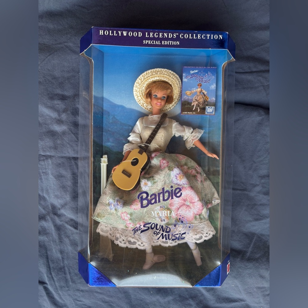 Vintage Mattel Barbie as Maria in The Sound of Music Hollywood Legends 1995 NIB